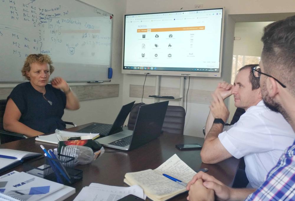 NCA and Dutch experts during A1.2.2M2 mission in Minsk