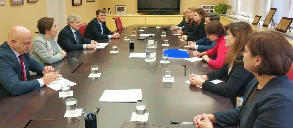Belarus Delegation with Director General of Cadaster