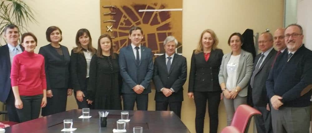 Belarus Delegation in Spanish Catastro